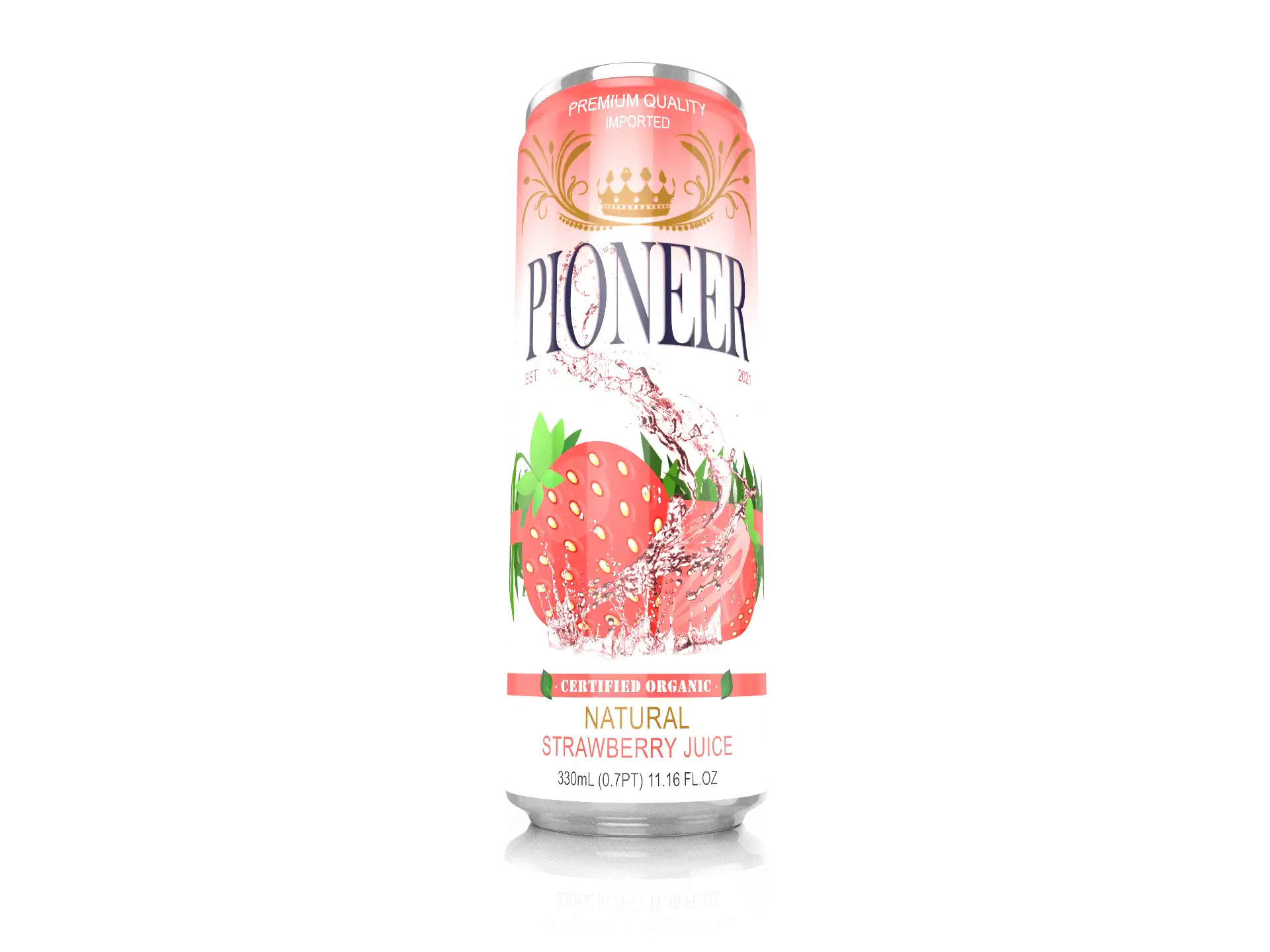 Pioneer Juice - Strawberry - 500ml