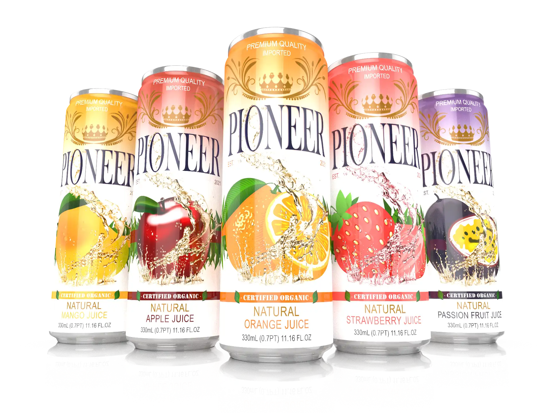 Pioneer Juices 5-Pack