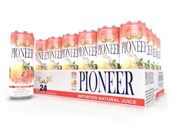 Pioneer Juices – Grapefruit 24 Pack Pioneer Juices - Grapefruit 24 Pack