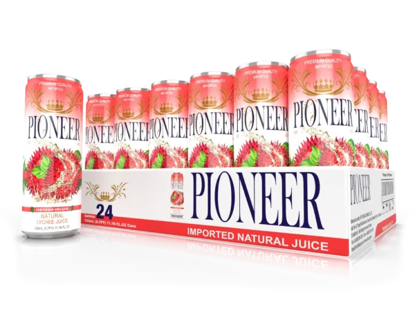 Pioneer Juices – Lychee 24 Pack Pioneer Juices - Lychee 24 Pack