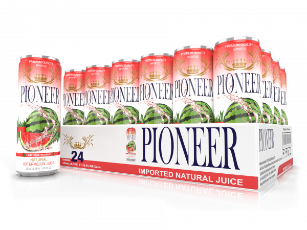 Pioneer Juices – Watermelon 24 Pack 3D